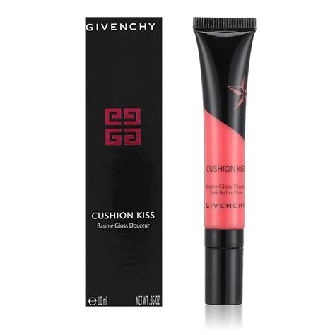 Givenchy Cushion Kiss Soft Balm Gloss, No. 1 Coral Kiss, 0.35 